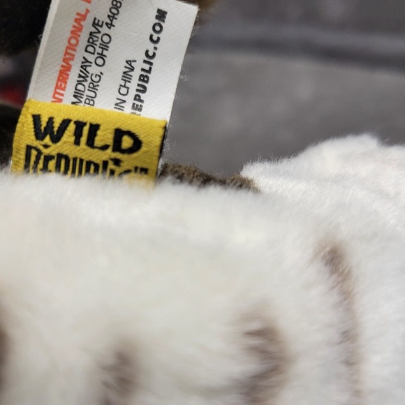 Wild Republic Okapi Plush Toy 2010 Brown White Stuffed Animal K & M Pellets - Picture 11 of 11